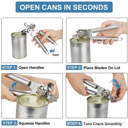 China Manual Durable Stainless Steel Heavy Duty Can Opener Manufactory